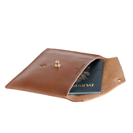 Marie Turnor Double Card Case Leather Wallet